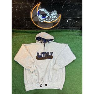 Walt Disney World‎ WDW Men's Heavyweight Hoodie Sweatshirt Gray Size XL